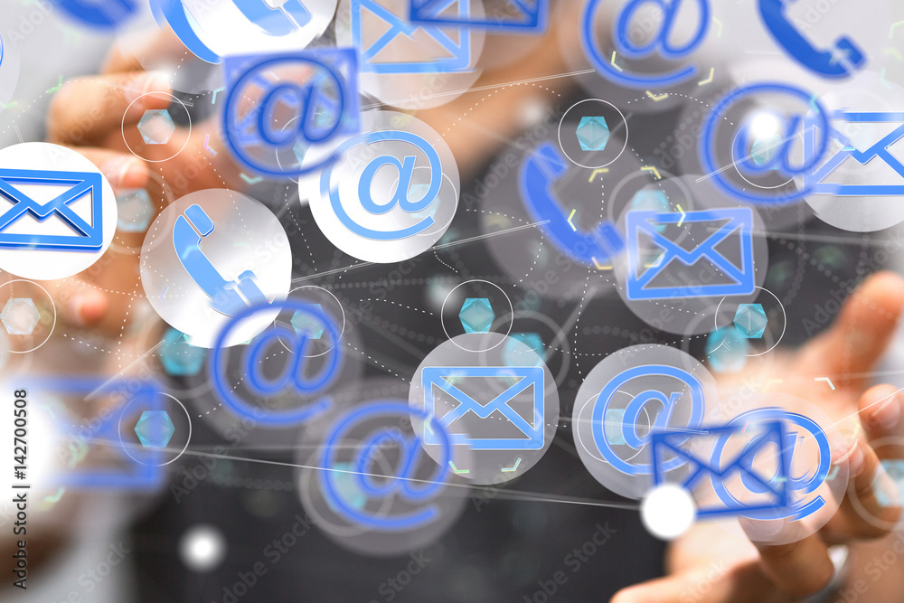 Obraz premium contact