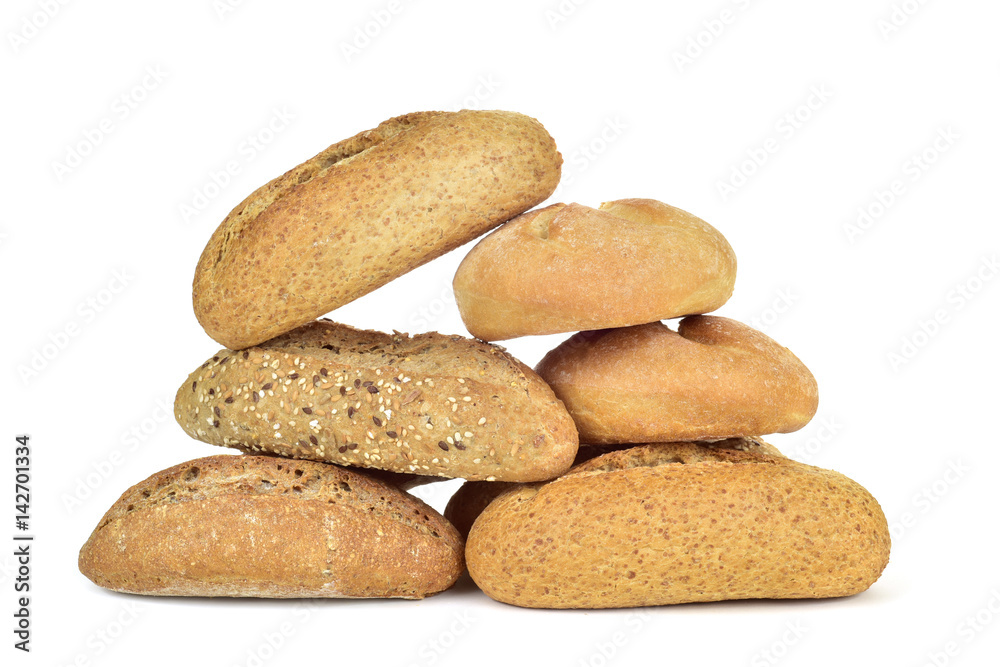 assortment of different bread rolls assortment of different bread rolls