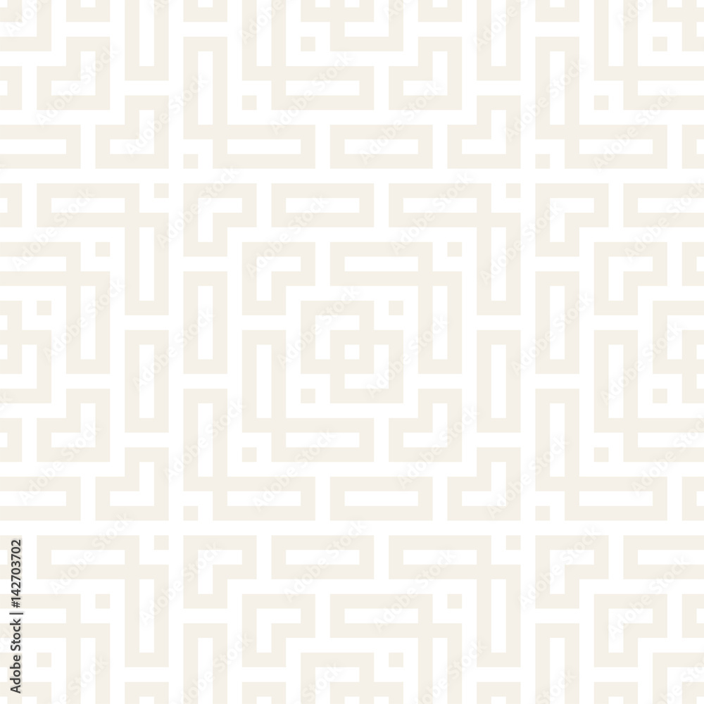 Maze Tangled Lines Contemporary Graphic. Abstract Geometric Background Design. Vector Seamless Pattern. Maze Tangled Lines Contemporary Graphic. Abstract Geometric Background Design. Vector Seamless Pattern.
