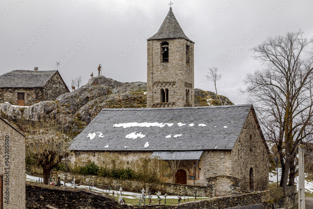 Roman Church of Sant Joan de Boi, Catalonia - Spain Roman Church of Sant Joan de Boi, Catalonia - Spain