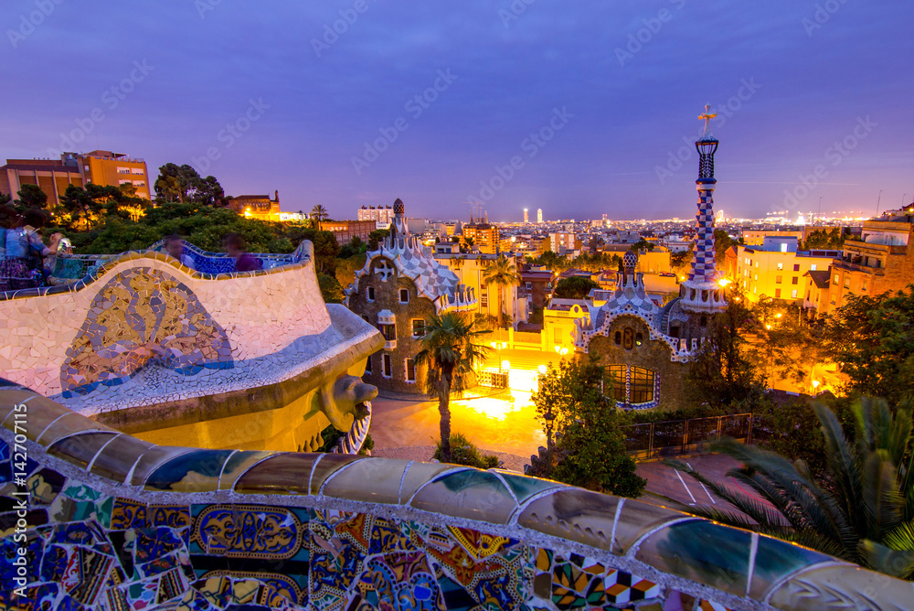 Fototapeta premium Park Guell