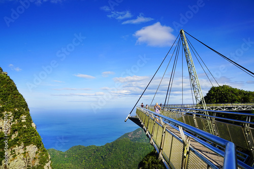 Sky Bridge, wellknown landmark in Malaysia, Asia