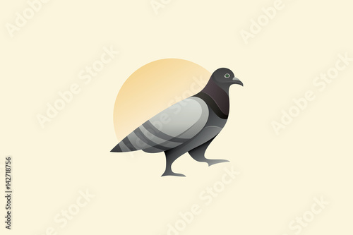 Pigeon Vector Logo
