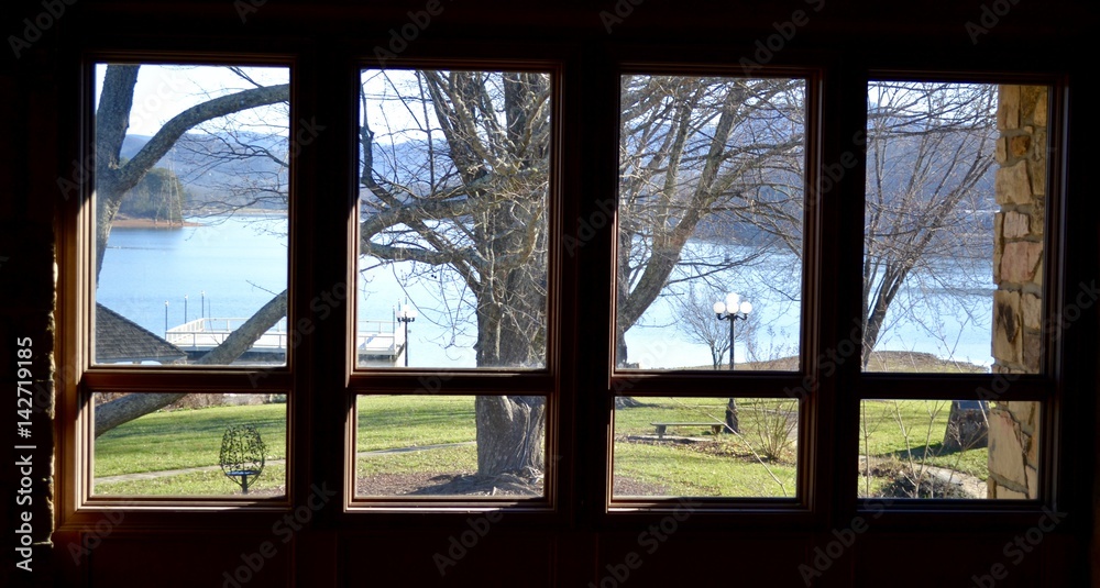 Fototapeta premium Lake Front View