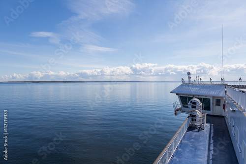 Ferry on the Baltic Sea © David Katz