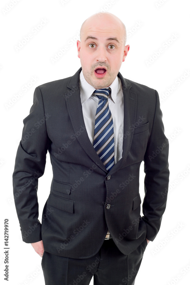 businessman surprised businessman surprised