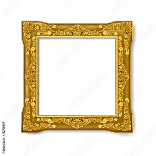 vintage gold picture frame