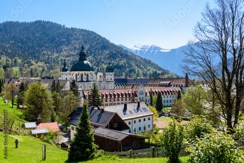 Ettal Abbey in Upper Bavaria, Germany. photo