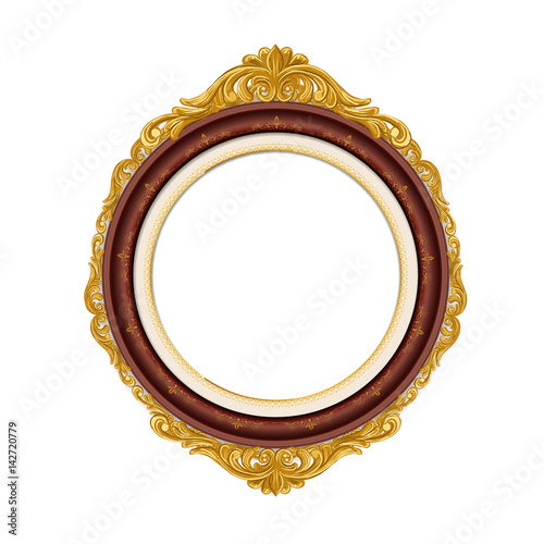 vintage gold picture frame