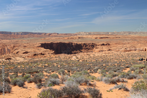 Colorado River at Horseshoe Bend in Arizona