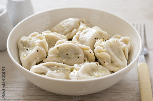 Pierogi - dumplings with meat