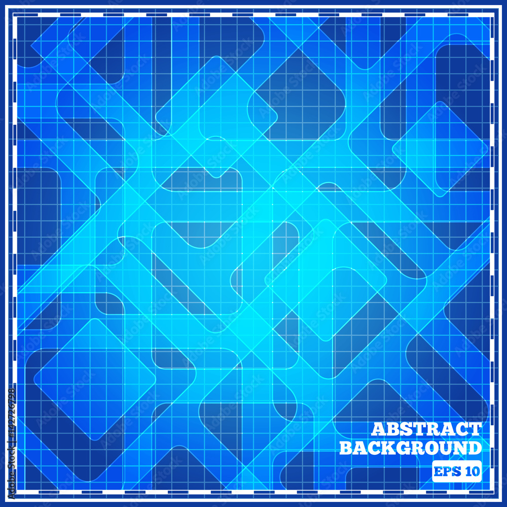 Abstract blue background. Vector illustration. Abstract blue background. Vector illustration.