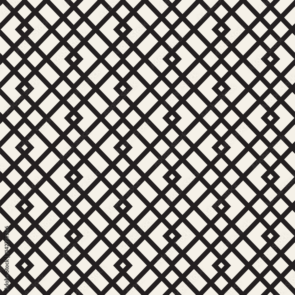 Fototapeta premium Vector Seamless Geometric Pattern. Abstract Geometric Background Design.