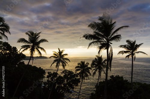 Tropical beach in Sri Lanka © wertuphoto