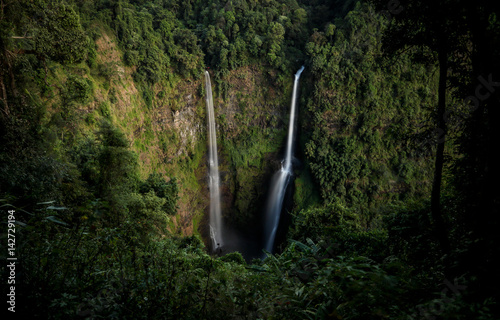 Tat Fane Waterfall in Bolaven, Laos