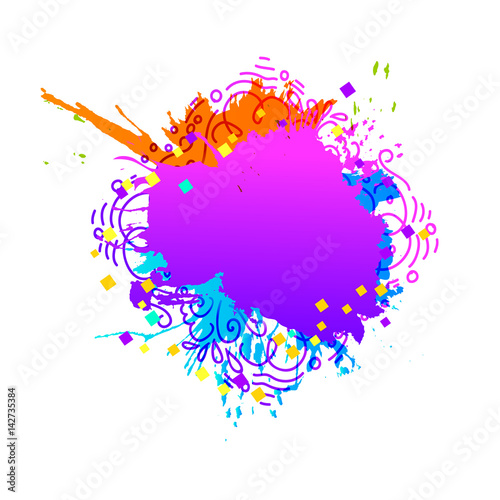 Colorful artistic background