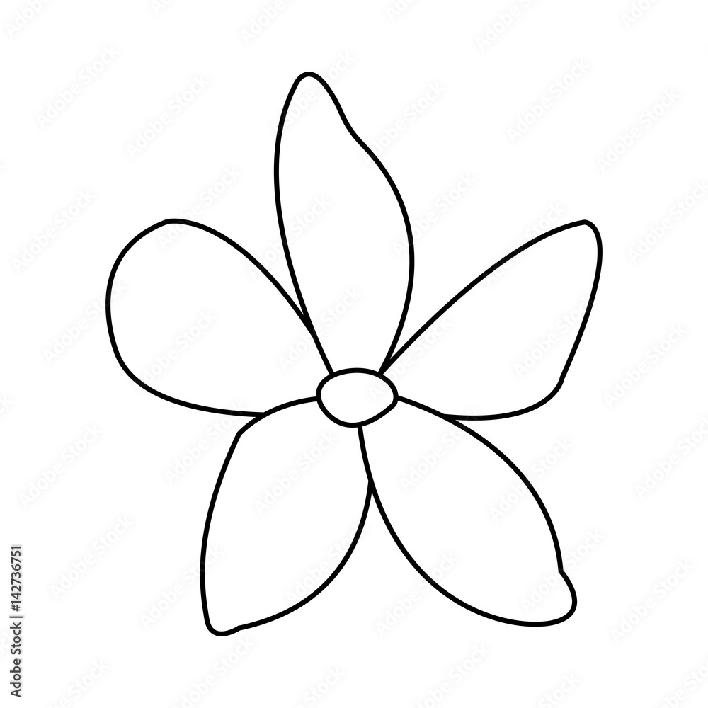 beautiful flower icon over white background. vector illustration beautiful flower icon over white background. vector illustration