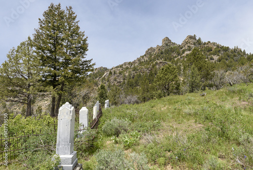 History of Silver City Idaho - Graveyards
