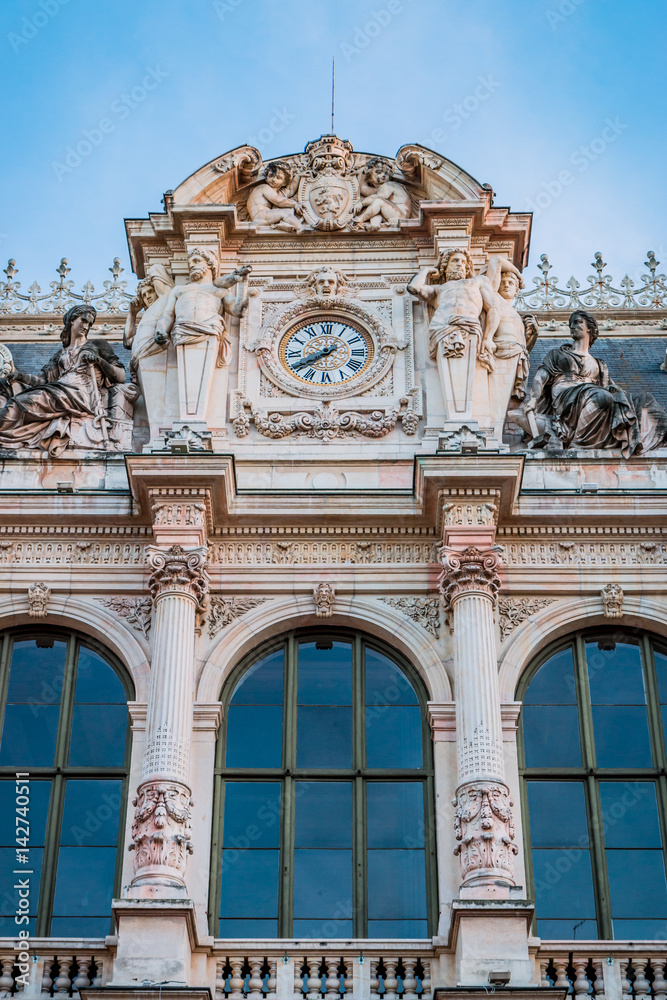 Obraz premium Le Palais de la Bourse de Lyon