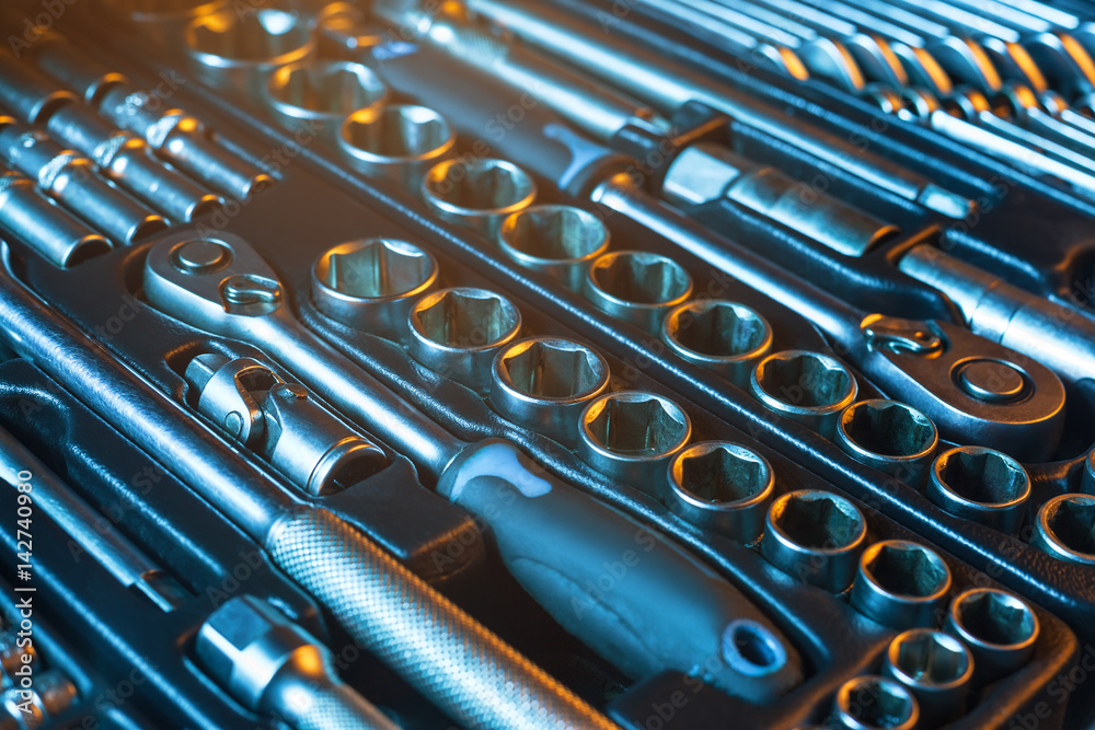 Fully Equiped Tool Kit. Work instrument. Fully Equiped Tool Kit. Work instrument.