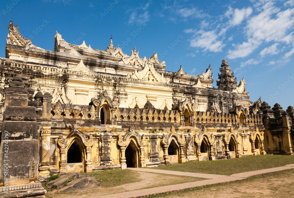 Maha Aung Mye Bon Zan monastery, Mandalay, Burma