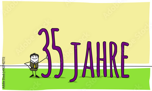 35 Jahre : Feier eines Firmenjubiläum