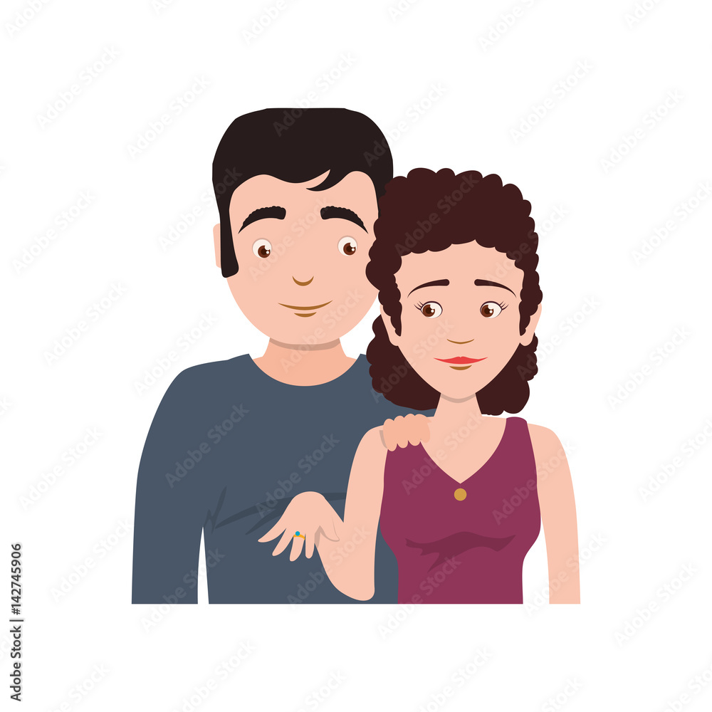 couples relationship family engagement vector icon illustration couples relationship family engagement vector icon illustration