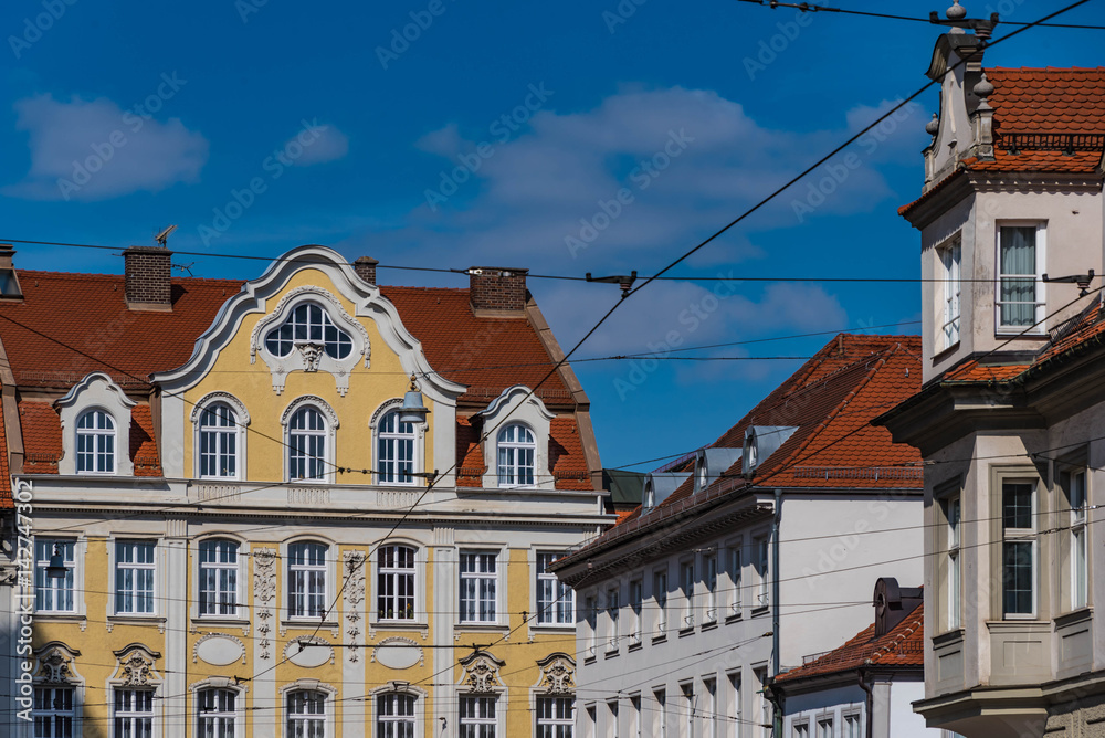 Augsburg Fassaden rund um den Dom