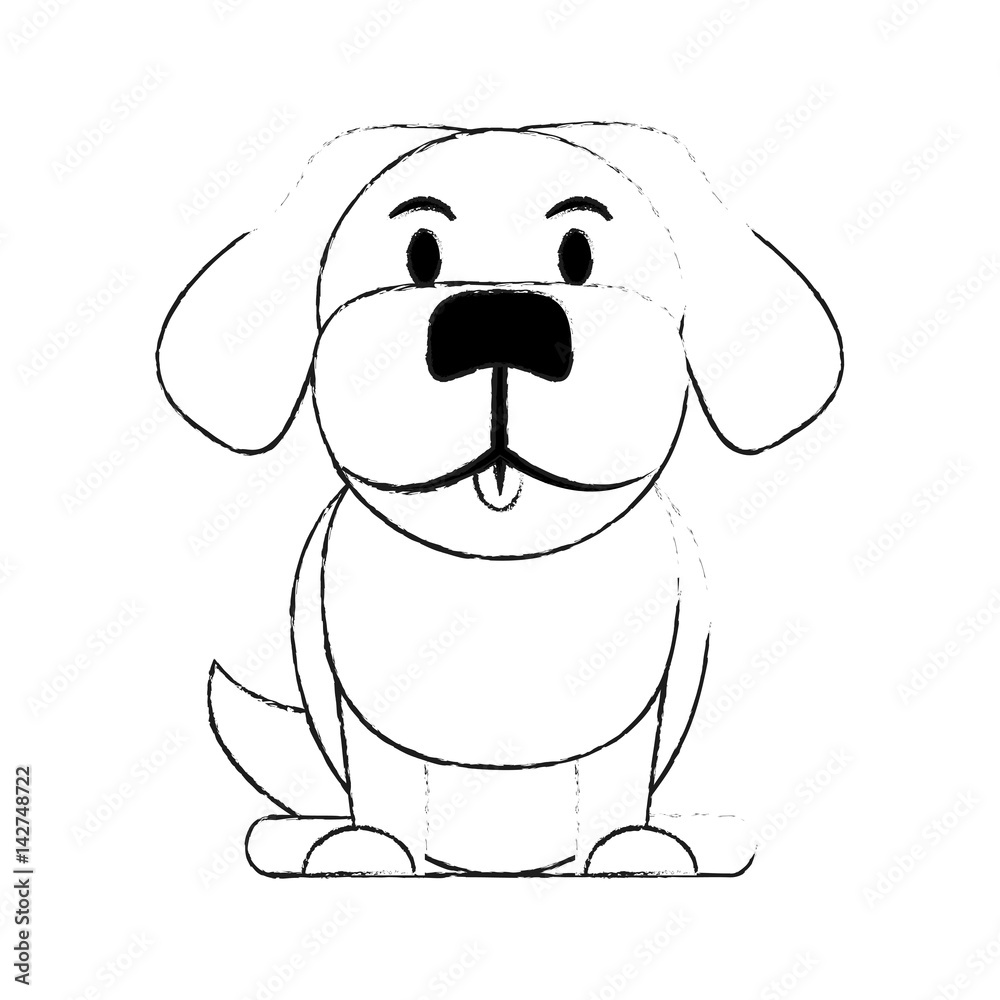 dog pet icon image vector illustration design dog pet icon image vector illustration design