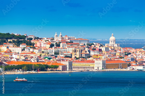 Panorama of Lisbon, Portugal photo