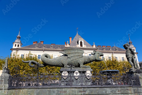 Φωτογραφία Lindworm Fountain, Klagenfurt, Austria