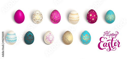 Color easter eggs