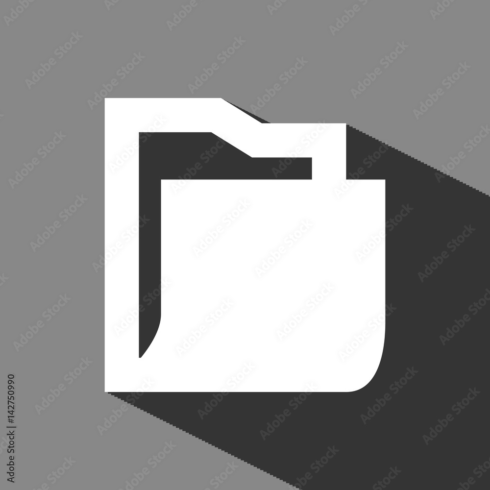 folder icon stock vector illustration flat design folder icon stock vector illustration flat design