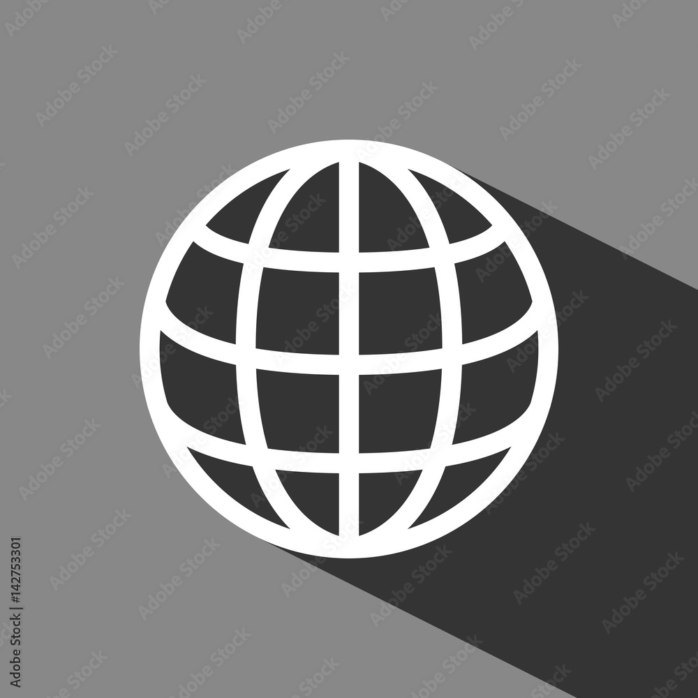 web icon stock vector illustration flat design web icon stock vector illustration flat design