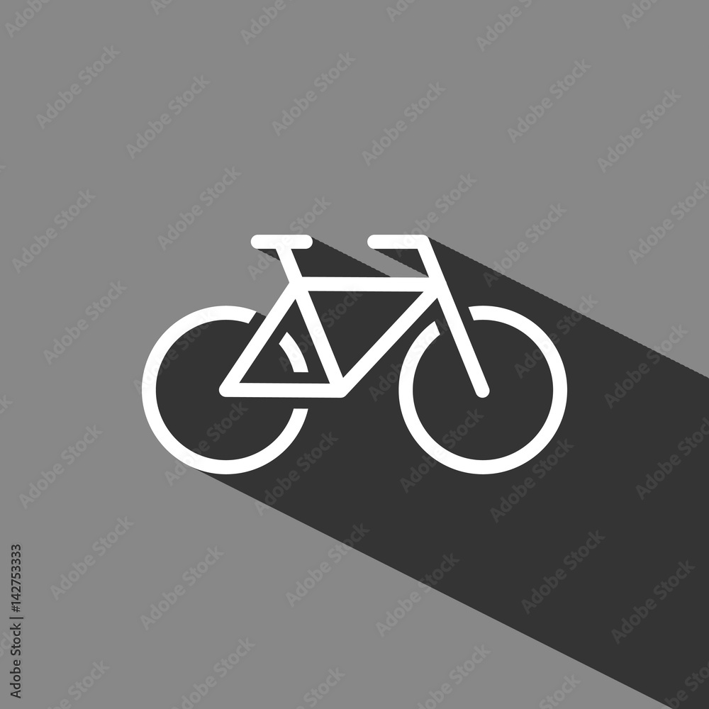 Bike icon stock vector illustration flat design Bike icon stock vector illustration flat design