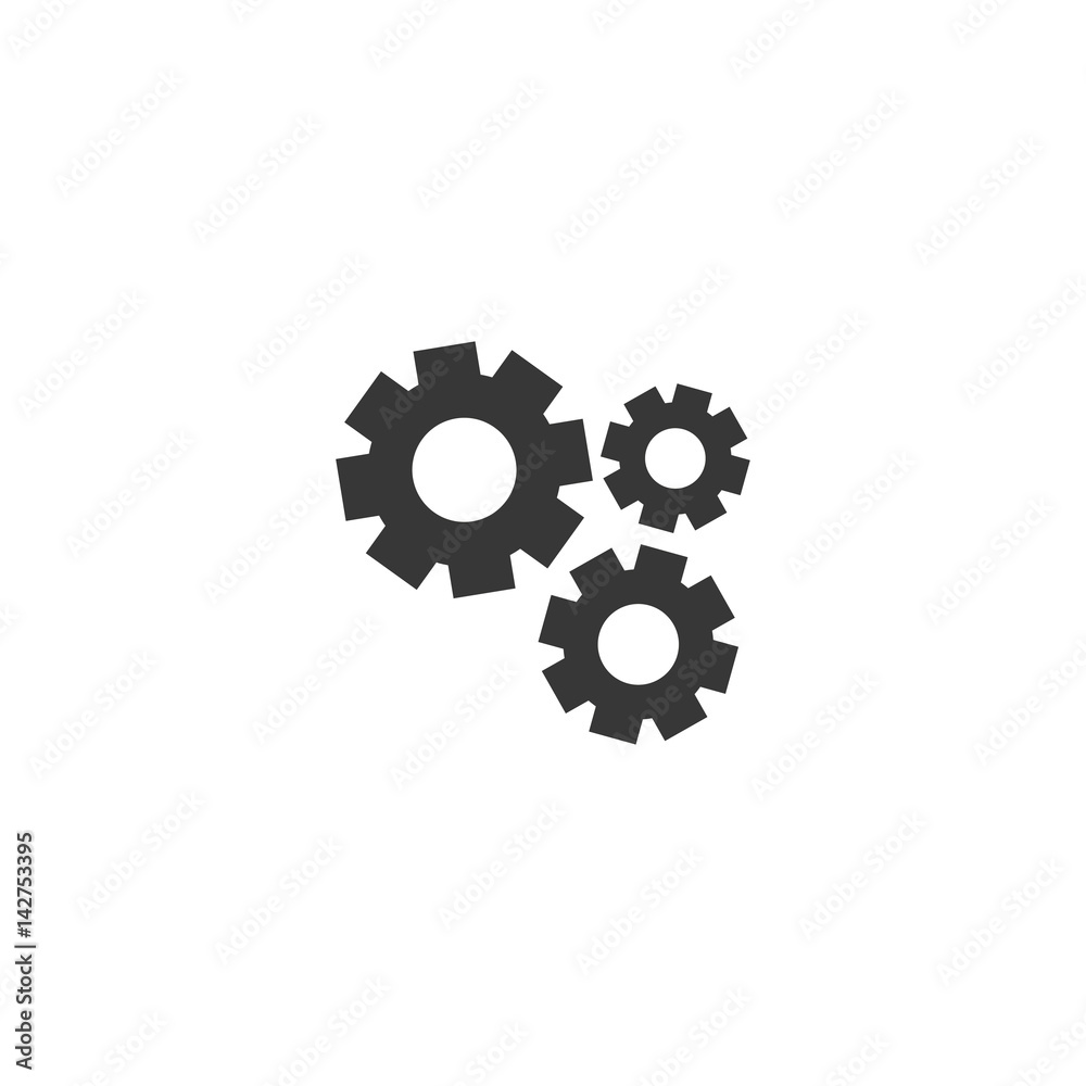 simple gears icon