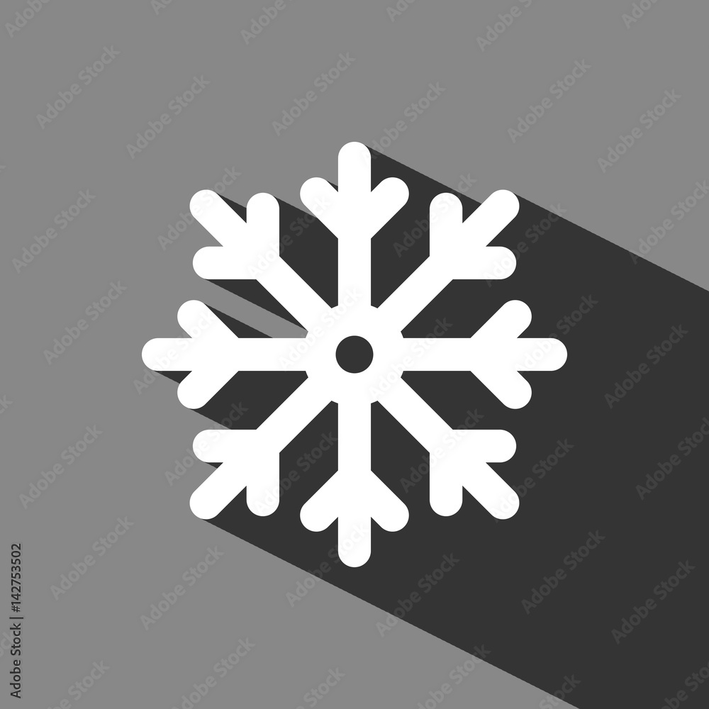 scresnowflake icon stock vector illustration flat design scresnowflake icon stock vector illustration flat design