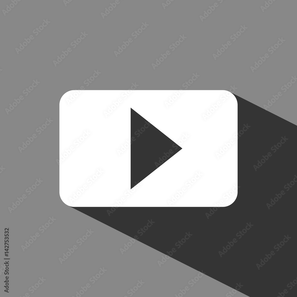 video icon stock vector illustration flat design video icon stock vector illustration flat design