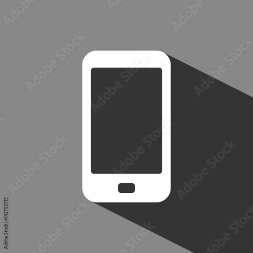 phone icon stock vector illustration flat design