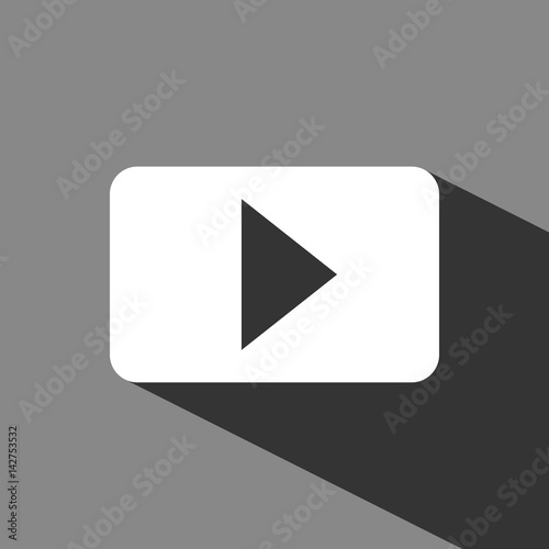 Free Download video icon stock vector illustration flat design - GFXLoad