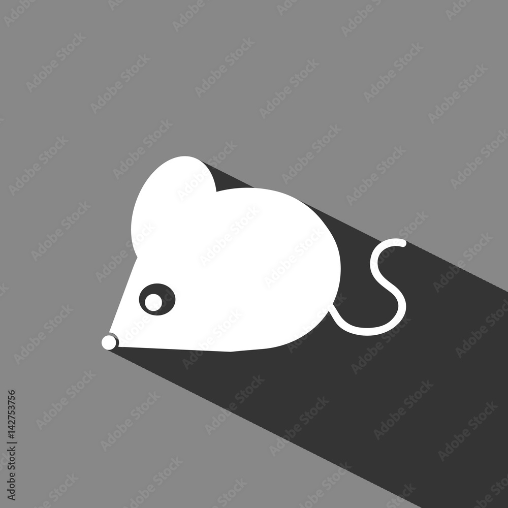 mouse icon stock vector illustration flat design mouse icon stock vector illustration flat design