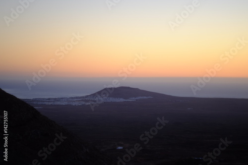 View on Playa Blanca  Lanzarote