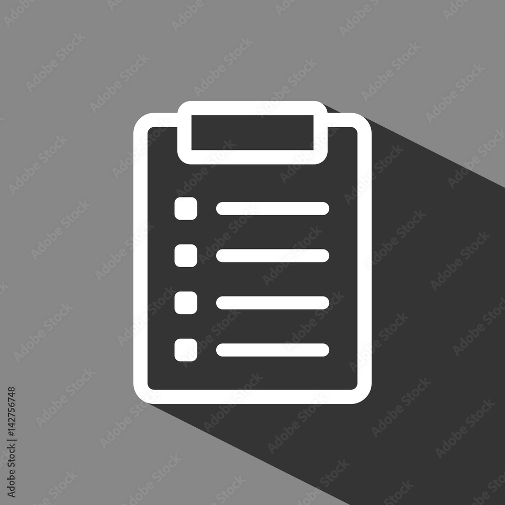 checklist icon stock vector illustration flat design checklist icon stock vector illustration flat design
