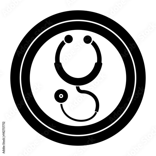 contour sticker stethoscope medical tool revision