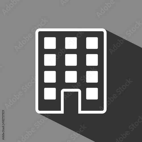 hotel icon stock vector illustration flat design