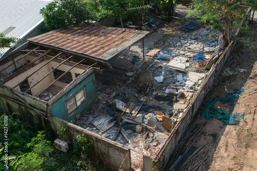 Abandoned house