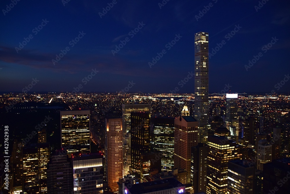 Obraz premium New York City (Taken from Helicopter) 