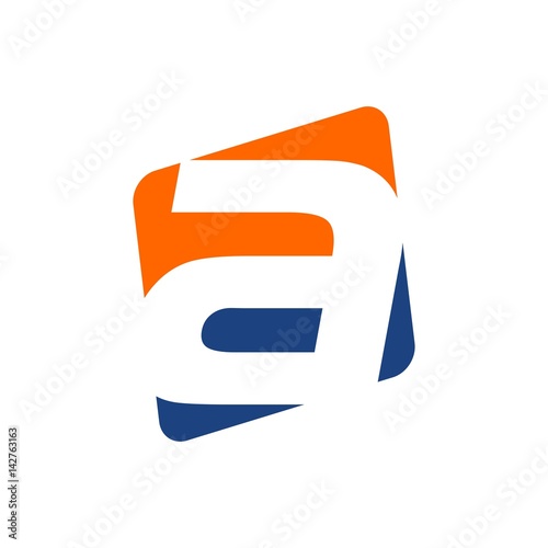 letter aa logo vector.