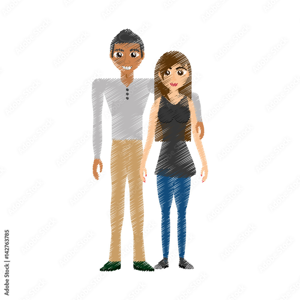 drawing couple embracing romantic vector illustration eps 10 drawing couple embracing romantic vector illustration eps 10