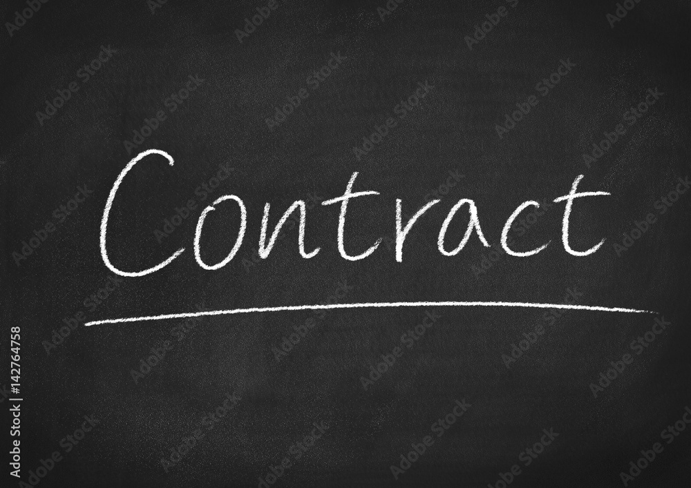 Fototapeta premium contract